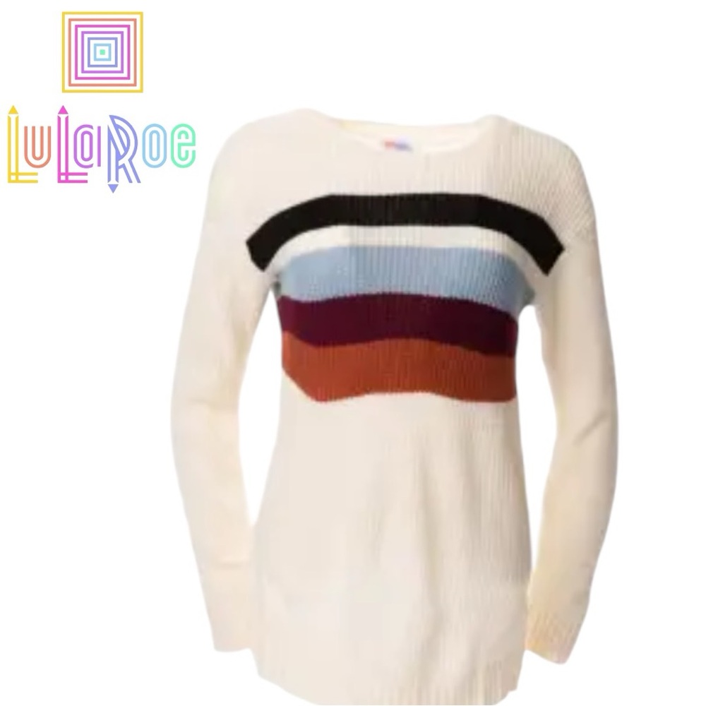054 Mariah Striped Sweater